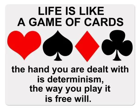 Life cards Stock Illustration