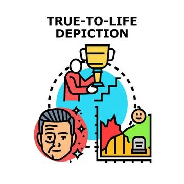 Life cycle progression achievement vector illustration Stock Illustration