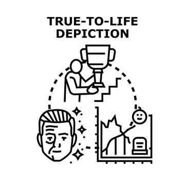 Life cycle progression achievement vector illustration Stock Illustration