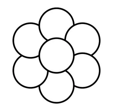 Life egg eight ball development scale octave half steps harmony Stock Illustration