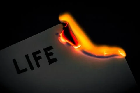 Life on fire Stock Photos