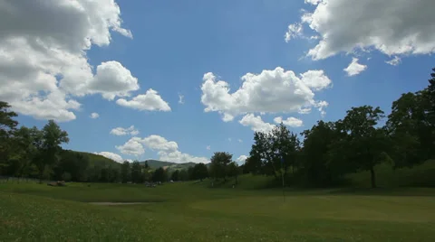 Life in a golf course (Time - lapse) Vidéo 38745546