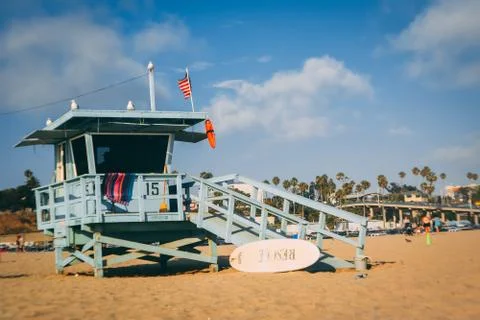 Life Guard Tower 写真素材