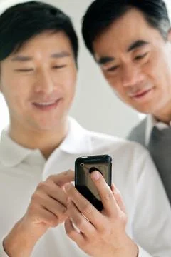 Life Hand Share Explain Communication Contact Mobile phone Vertical composition Stock Photos