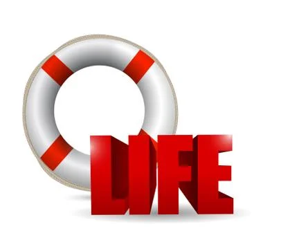 Life illustration design Stock Illustration