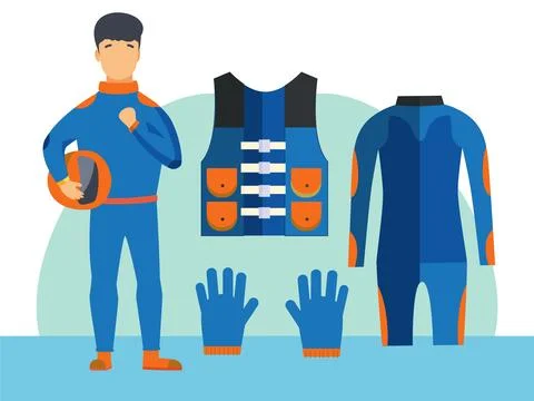 Life Jacket Concept Illustration Stock Illustration
