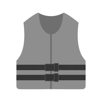 Life Jacket icon vector image. Stock Illustration