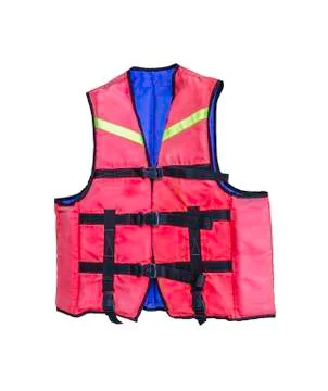 Life jacket isolated Stock Photos