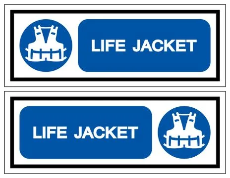 Life Jacket Symbol Sign, Vector Illustration, Isolate On White Background Lab Stock Illustration