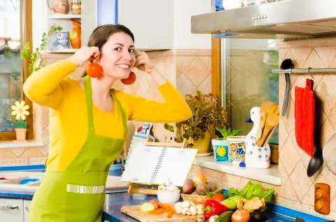 Life in the kitchen Stock Photos