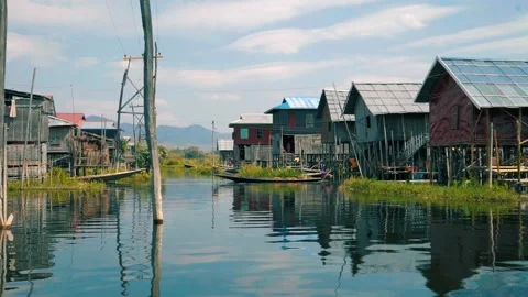 LIFE ON THE LAKE Stock Footage 139096614
