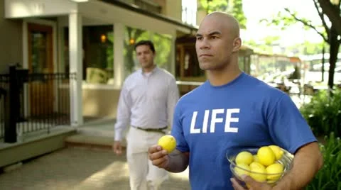 Life Lemons Make Lemonade Stock Footage 22782648
