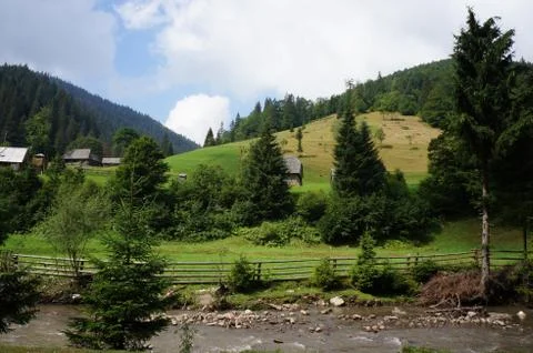 Life in the mountains Stock Photos
