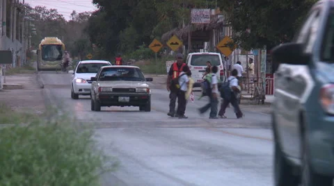 Life on the periphery of the Mexican cities. Stock Footage 45978500