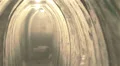 Life in prison, underground shelter atmosphere. Poor bed, mold HD Footage