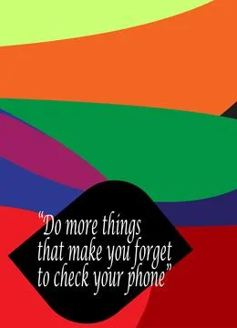 Life quote in vector for background Stock Illustration