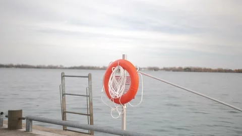 Life Saving Ring Stock Footage 152548057