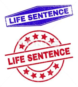 LIFE SENTENCE Unclean Stamps in Round and Hexagonal Shapes Clip