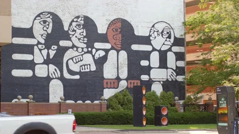 Life Is Sharing the Same Park Bench Stock Footage 158057907