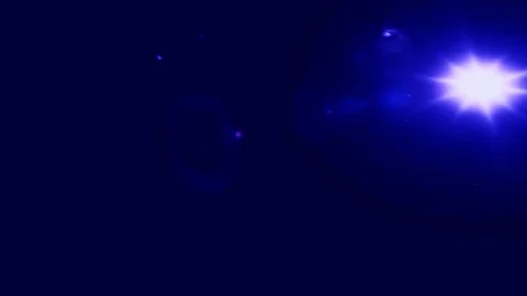 Life Of Space In Blue Tones Stock Footage 102127279