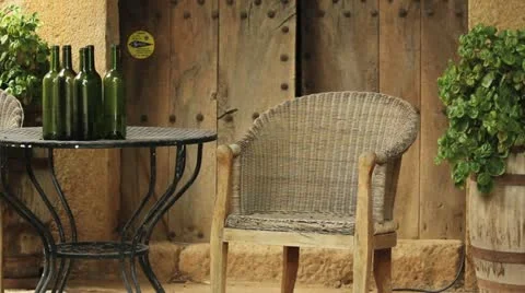 Life at a Spanish Vineyard Stock Footage 12555473