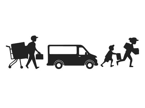 Life Stages 库存插图