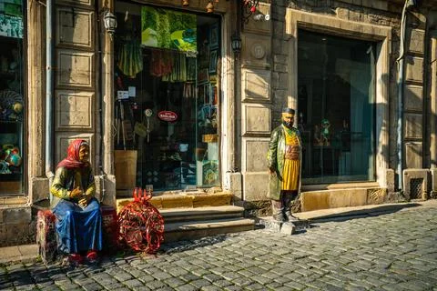 Life like statues Foto stock