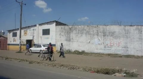 Life in the streets of Lusaka Stock Footage 39987608
