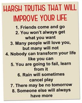 Life truth Stock Illustration