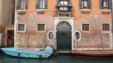 Life in Venice Time lapse Stock Footage 87291263