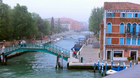 Life in Venice Time lapse Stock Footage 87292102