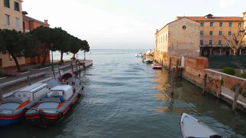 Life in Venice Time lapse Stock Footage 87292998