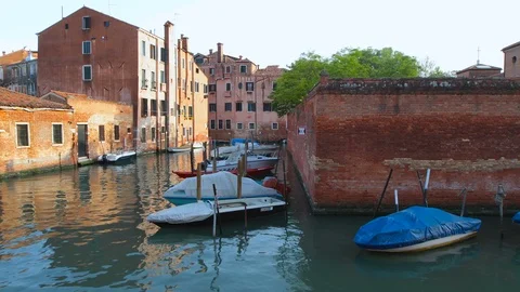 Life in Venice Time lapse Stock Footage 87293041