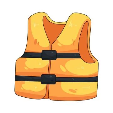 Life vest Illustrazione stock
