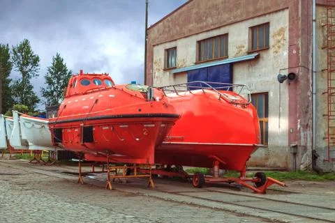 Lifeboat Foto stock