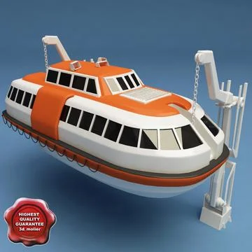 LifeBoat V3 3D Model