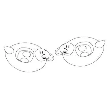 Lifebuoy icon design Stock Illustration