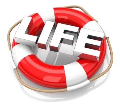 The lifebuoy Stock Illustration