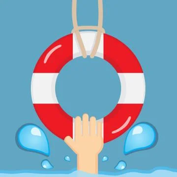 Lifebuoy vector Stock Illustration