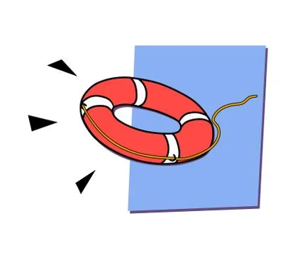 Lifebuoys イラスト素材