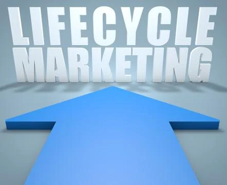 Lifecycle Marketing Stock Illustration