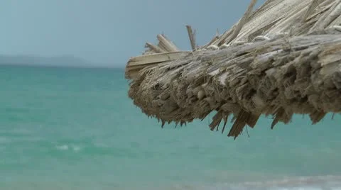 Lifeguard on the beach Stock Footage 8974436