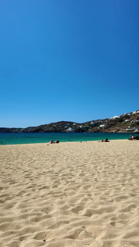 Lifeguard on the beach Stock Footage 330196794