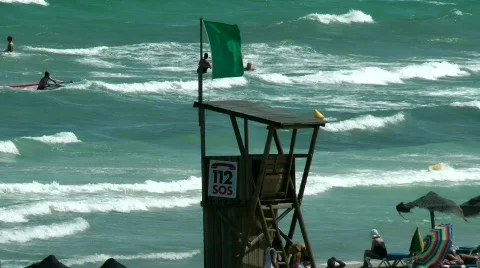 Lifeguard Stock Footage 859534