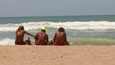Lifeguard Marocco Stock Footage 156923407