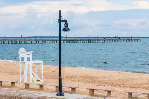 Lifeguard stand Stock Photos