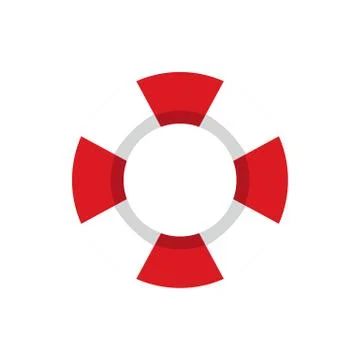 Lifeguard Tire 库存插图