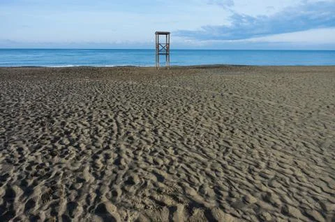 Lifeguard tower 写真素材