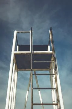 Lifeguard tower Stock Photos