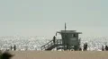 Lifeguard Tower on Venice Beach (Version 1 of 3) HD Footage
